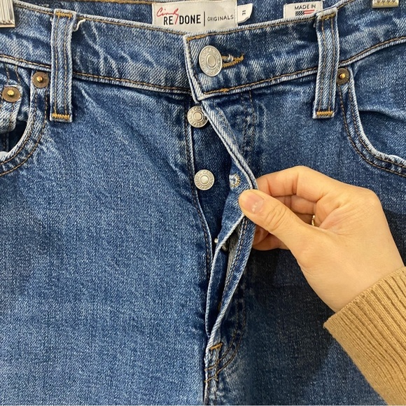 Re/done ORIGINALS The Crawford High Rise
Jeans Size 31 - Picture 7 of 13